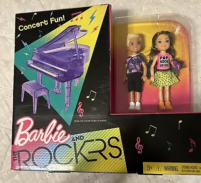 The Barbie And Rockers Concert Fun 2017 FHC06 By Mattel 6  Dolls • $49.90