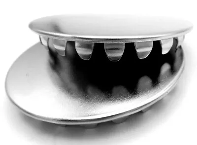 £24.12 • Buy Nickel Plated Steel Cap For 1 3/4  Hole Push In Tube Pipe All Weather Marine Use