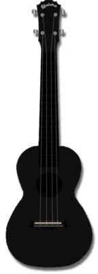 Kealoha Concert Ukulele In Plain Black With Black ABS Resin Body • $49.95