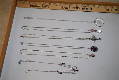 Vintage-now Lot Of 6-1 Sarah Coventry1- WW-1-FI-1 Hallmark Cards Chain Necklaces • $18