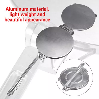 Foldable 8 Inch Uncoated Aluminum Heavy Duty Dough Press Tortilla Maker Bakeware • $28.59