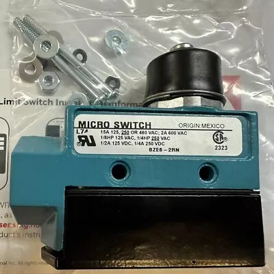 Honeywell Micro Switch BZE6-2RN80 Limit Switch Plunger 1Nc/1No 15A @ 600V Ac • $180