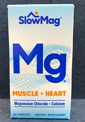 Slow Mag Magnesium Chloride And Calcium 60 Tablets • $14.90