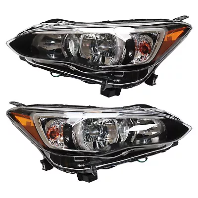 Pair Halogen Headlight Set For 2017-2020 Subaru Impreza Driver+Passenger Set • $171