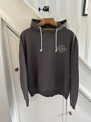 Lazy Jacks Grey Cotton Pullover Hoodie Hoody. 2XL XXL • £8