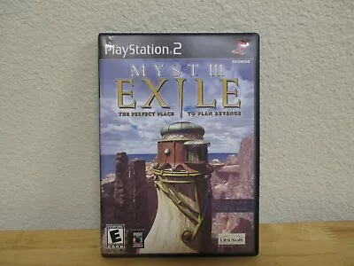 Myst III: Exile ( PlayStation 2 2002) PS2 Game Black Label Complete Adult Owned • $8.99