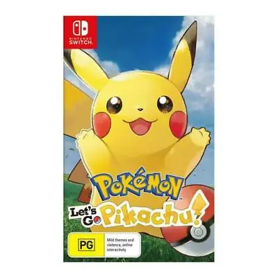 $20.50 • Buy Pokemon Let's Go Pikachu (Nintendo Switch , 2018)