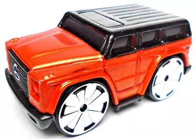 Hot Wheels Tooned Mercedes Benz G500 Orange 1:64 Diecast 2.5  Suv Truck W/ Black • $10.99