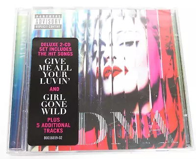 MDNA [Deluxe Edition] [PA] Madonna (CD 2012 2 Disc) Hype Sticker NEW SEALED • $34.95