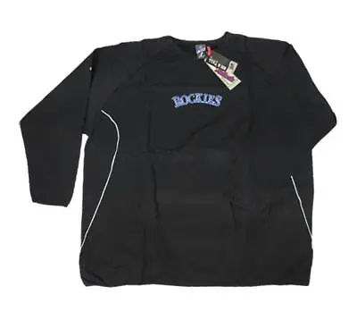 NEW Colorado Rockies Mens Size 4XL Majestic Therma Base Sweatshirt • $20.99