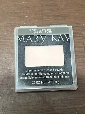 NEW Mary Kay Sheer Mineral Pressed Powder IVORY   .32oz  #015135 • $10.25