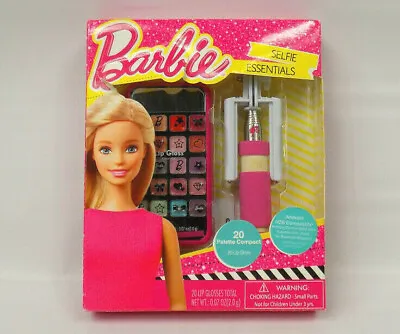 2016 Mark Wins Beauty Barbie Selfie Essentials Lip Gloss And Selfie Stick NEW • $9.99