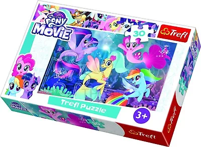 £6.99 • Buy Trefl 30 Piece Kids Girls Large Hasbro My Little Pony Movie 2017 Jigsaw Puzzle