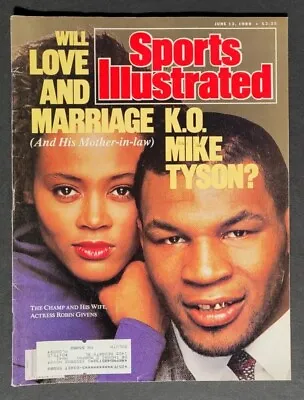 1988 Sports Illustrated Mike TYSON Pistons LAKERS Steffi GRAF • $3.25