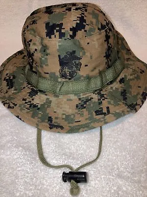 US Marine Corps MARPAT Woodland Boonie Field Cover Digital Size Large • $18