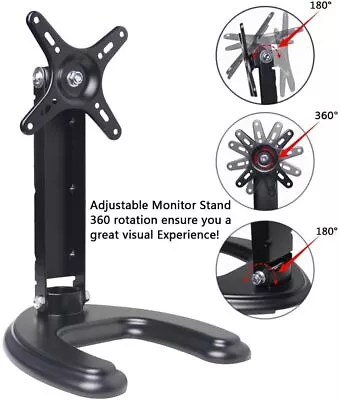 Computer Monitor Stand For 10-27 Inch Computer Display / TV For Desk Universal • $26.99