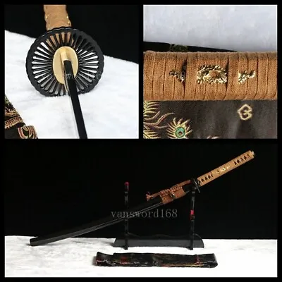 Hand Forged 9260 Spring Steel Japanese Samurai Katana Real Full Tang Sword • $99