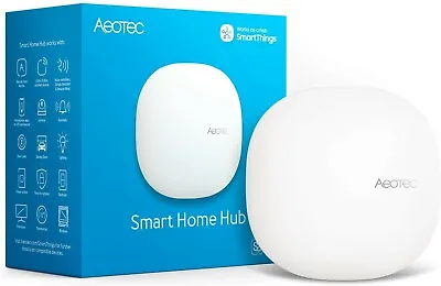 $109.99 • Buy Aeotec Smart Home Hub - SmartThings, Z-Wave, ZigBee, Matter - NEW OPEN BOX