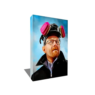 BREAKING BAD Walter White Poster Photo Painting PortraitArtwork On CANVAS Art • $208