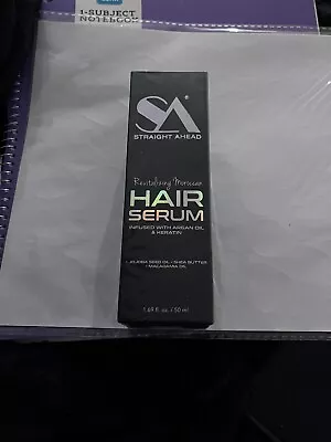 Straight Ahead Revitalizing Moroccan Hair Serum • $90