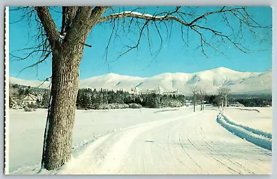 Mount Washington With View Also Of Mt. Washington Hotel - Vintage Postcard • $5.99