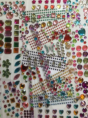 Craft Clear Out Bundle Gems Card Making Clearance ( 2503 ) • £3.50