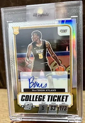 2021 Bones Hyland Contenders Optic College Ticket Auto VCU /99 • $87.50