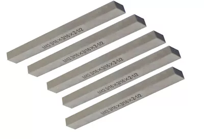 5 Pcs Lathe Tool Bit Steel Fly Cutter Milling M42 Cobalt Steel 3/16x3/16x2-1/2 • $19.77