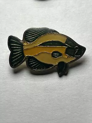 Vintage 70’s 80’s - Medium  SUNFISH - Metal Lapel Hat Pin  Fish Fishing • $14