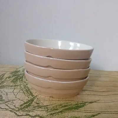 4 Brown Glazed  Mason Cash Pie Dishes • £24