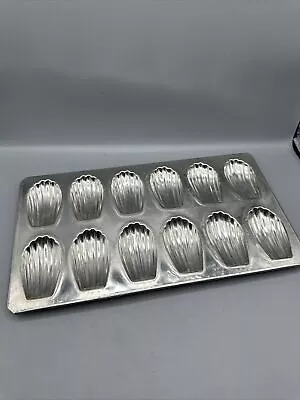 Vintage Williams Sonoma 80 Madeleine 12 Cookie Pan Grande Cuisine France • $19.99