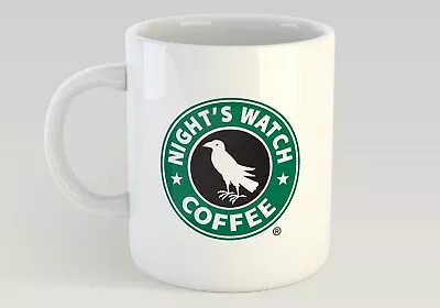 Night's Watch Coffee Game Of Thrones Novelty Mug Gift • £7.99