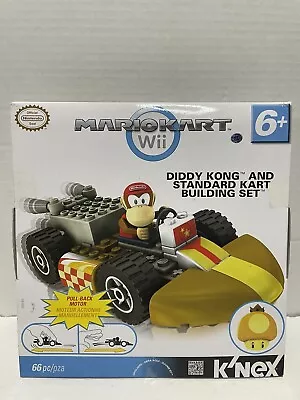 K'NEX (Nintendo) Mario Kart Wii Diddy  Kong  Kart Building Set 66 Pcs 6+ • $7.61