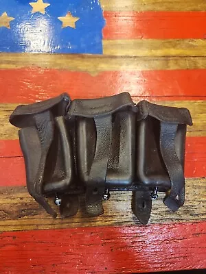 34 Marked WW2 K98 German Ammo Pouch 8mm Mauser 2700 • $80