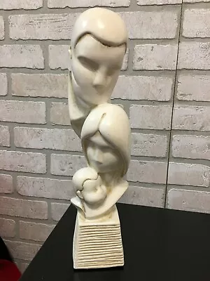 $24.99 • Buy Universal Statuary Retro Mid Century V. Kendrick Statue Father Mother Son 1964