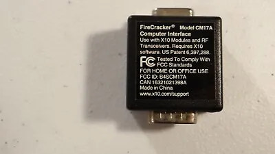 $8 • Buy X10 FireCracker Computer Interface CM17A