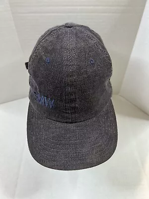 Vintage BMW Corduroy Hat StrapBack Cap BMW LIFESTYLE • $24.95