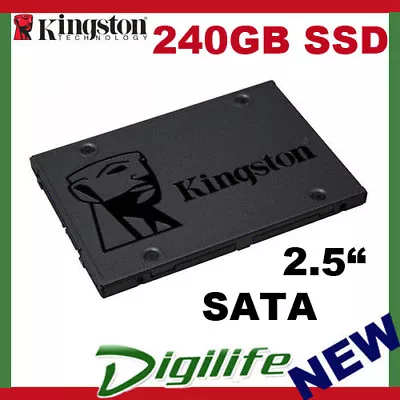 Kingston SSDNow A400 240GB 2.5  SATA III SSD SA400S37/240G • $54.90