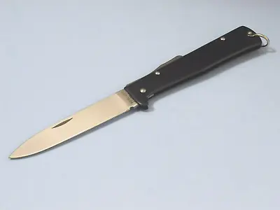 OTTER-Messer MERCATOR 10436R Black Ss Lockback Knife Clip 4 3/8  Closed Germany  • $45.95