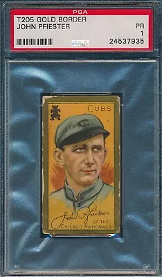 1911 T205 John Pfiester Sweet Caporal PSA 1 *OBGcards* • $129.99