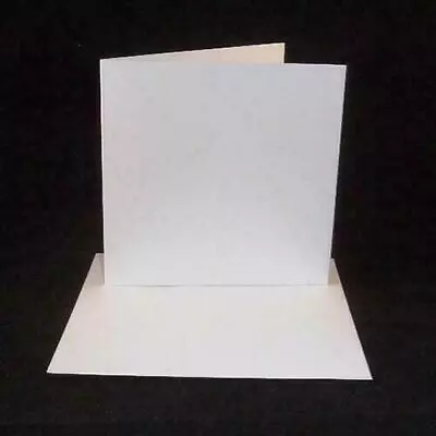 10 Pack - 7 X 7 White Make Your Own Christmas Card Blanks & Envelopes • £4.40