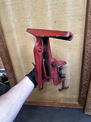 Antique Disston 9.5  Clamp On Hand Saw Sharpening Vise No. 3 • $50