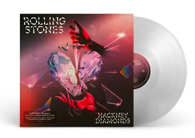 ROLLING STONES Hackney Diamonds CLEAR VINYL LP Record SEALED/BRAND NEW • $69.99