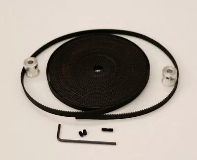 New 2 × GT2 Timing Pulleys + 2M GT2 Timing Belt For RepRap Prusa Mendel [M1] • $17.41