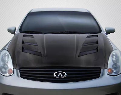 FOR 03-07 Infiniti G Coupe G35 Carbon Fiber DriTech AM-S Hood 112963 -TEMP 10 • $1080