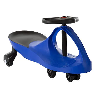 ZigZag Wiggle Car Blue Energy Powered Driveway Ride On Fun For Kids • $39.99