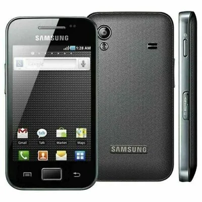 Pristine Condition Samsung Galaxy Ace GT-5830i-BLACK-3G-Unlocked Mobile Phone • £21.99