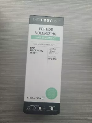 The Inkey List Peptide Volumizing Hair Thickening Treatment Serum Ex Display • £3.55