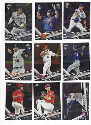 2017 Topps Chrome -stars Rookie Rc's - Who Do You Need!!! • $0.99