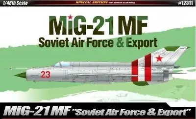 1/48 Academy MiG21MF Soviet Air Force & Export Supersonic Jet Fighter • $37.94